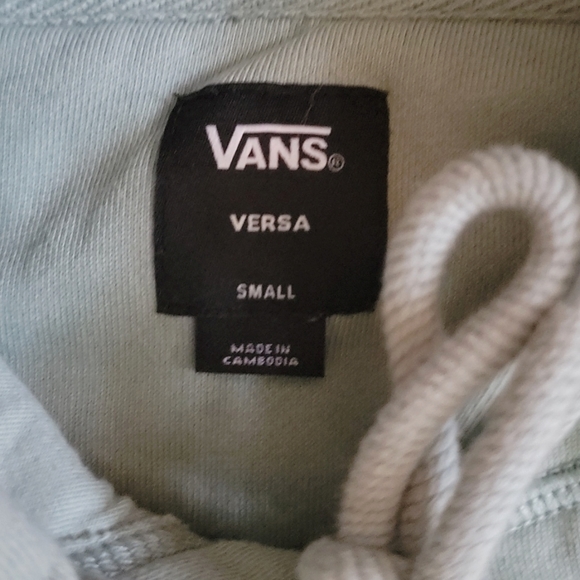 Vans Off the Wall mint pastel green Hoodie - Picture 2 of 4